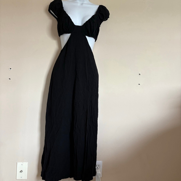 Hello Molly - IN YOUR EYES MAXI DRESS BLACK 4 - Picture 5 of 16
